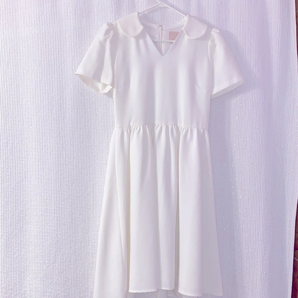 Very nice dress.